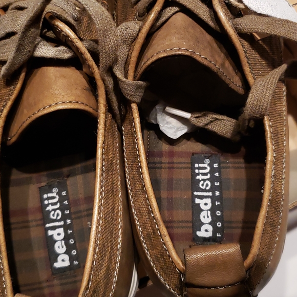 Bed|Stu Bed Stu NEW Men's Leather Canvas JOLLY Mocs Sneakers Casual Oxfords HP🎉 - Picture 13 of 16